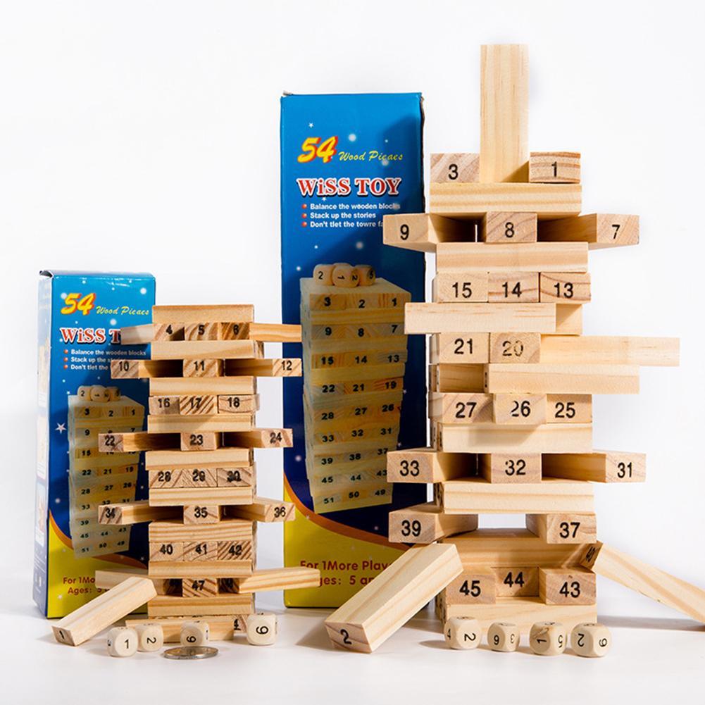 Small Size Wooden Building Blo - đánh giá và giá Board Game Monopoli