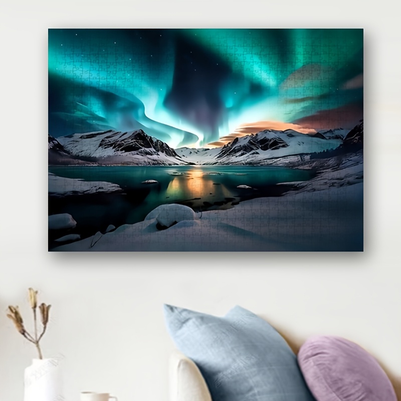 1000pcs Northern Lights Aurora - đánh giá và giá Jigsaw Puzzle Adult