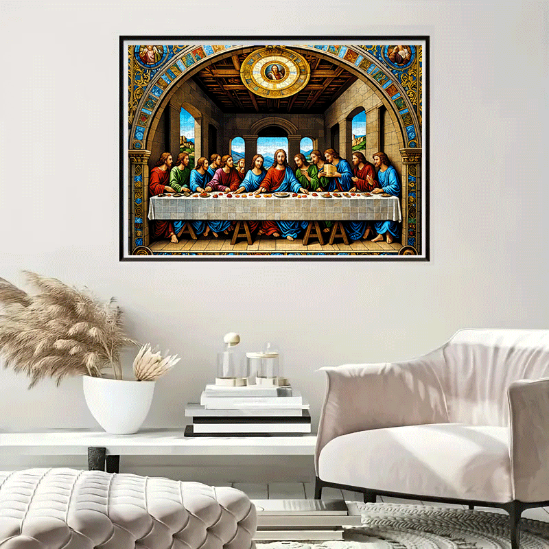 1000pcs Last Supper by Leonard - đánh giá và giá Jigsaw Puzzle Adult